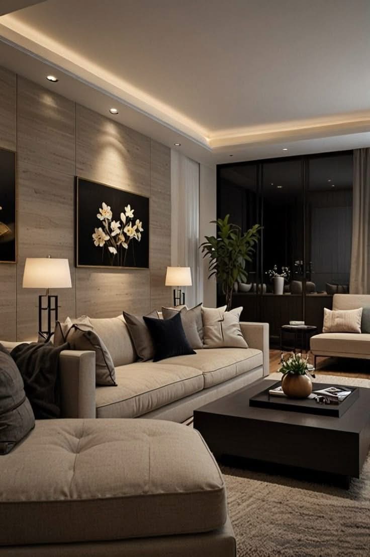 Formal living preview with classic detailing and balanced seating.